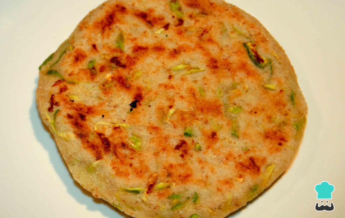 Receta de Arepas de calabacín con avena