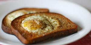 Receta de Huevos al nido con leche