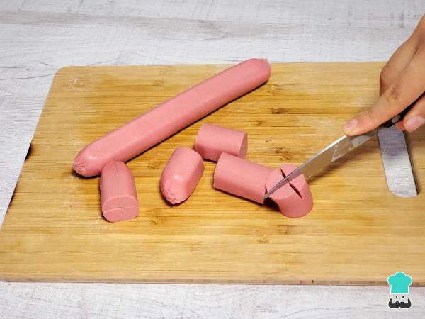 Receta de Salchipapa colombiana - Paso 2