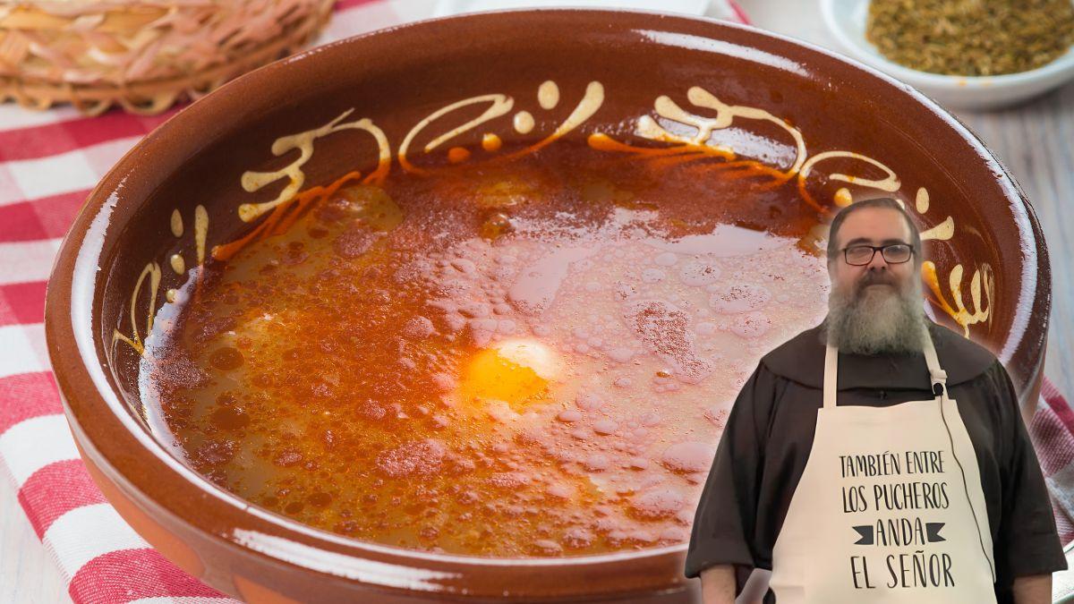 Fray Ángel, cocinero: “La sopa de ajo más rica no se hace con aceite, sino con 120 g de tocino y 3 yemas de huevo”