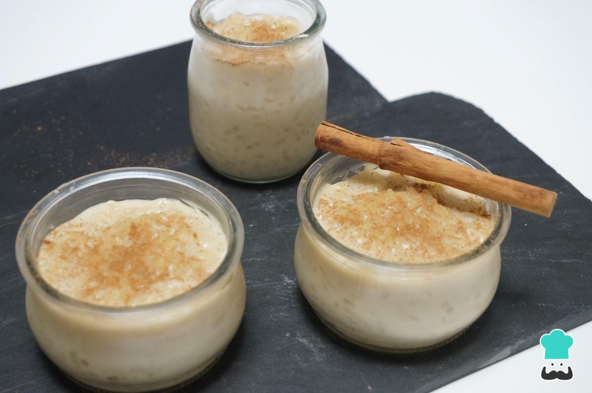 Receta de Arroz con leche y mantequilla