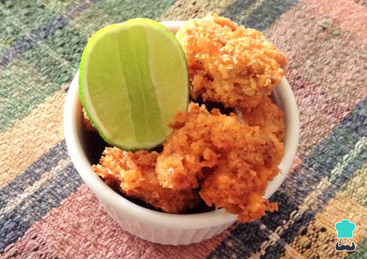 Receta de Camarones rebozados en panko