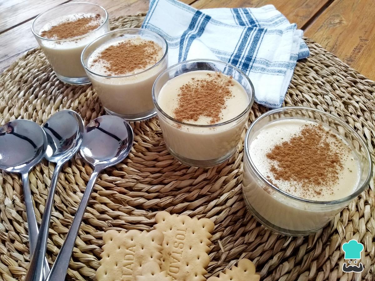 Receta de Natillas de turrón