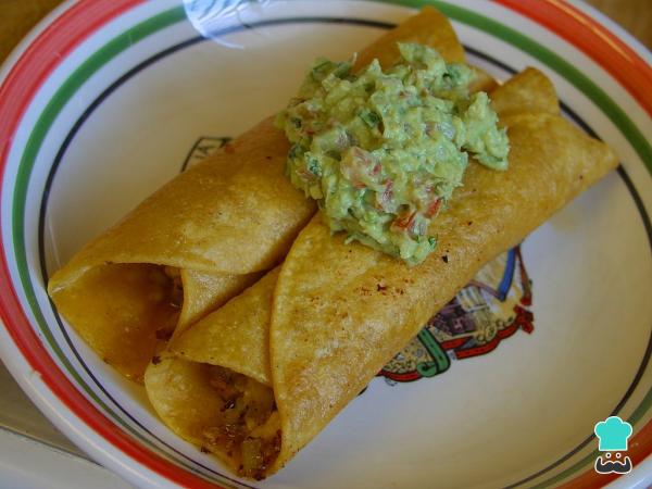 Receta de Rollitos de guacamole