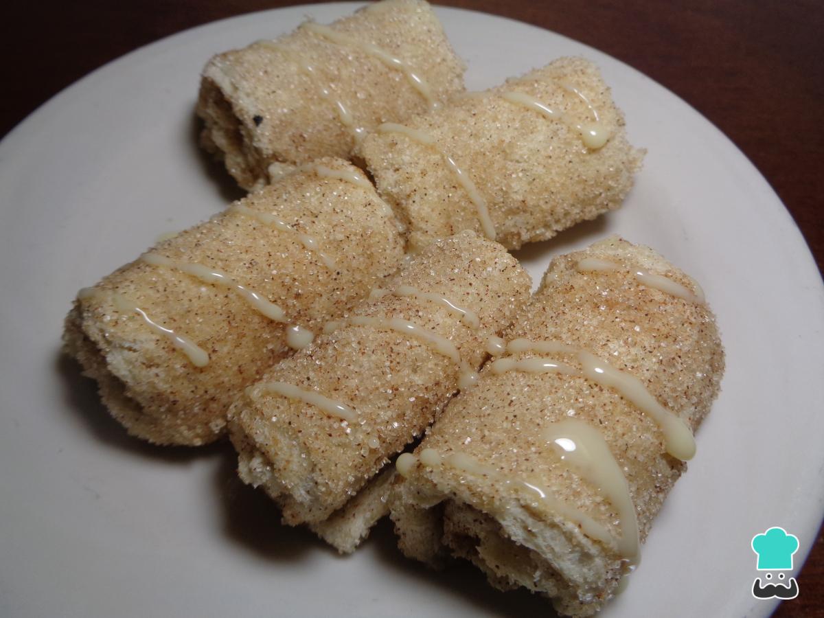 Receta de Rollos de canela con pan Bimbo