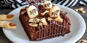 Receta de Tarta cementerio para Halloween