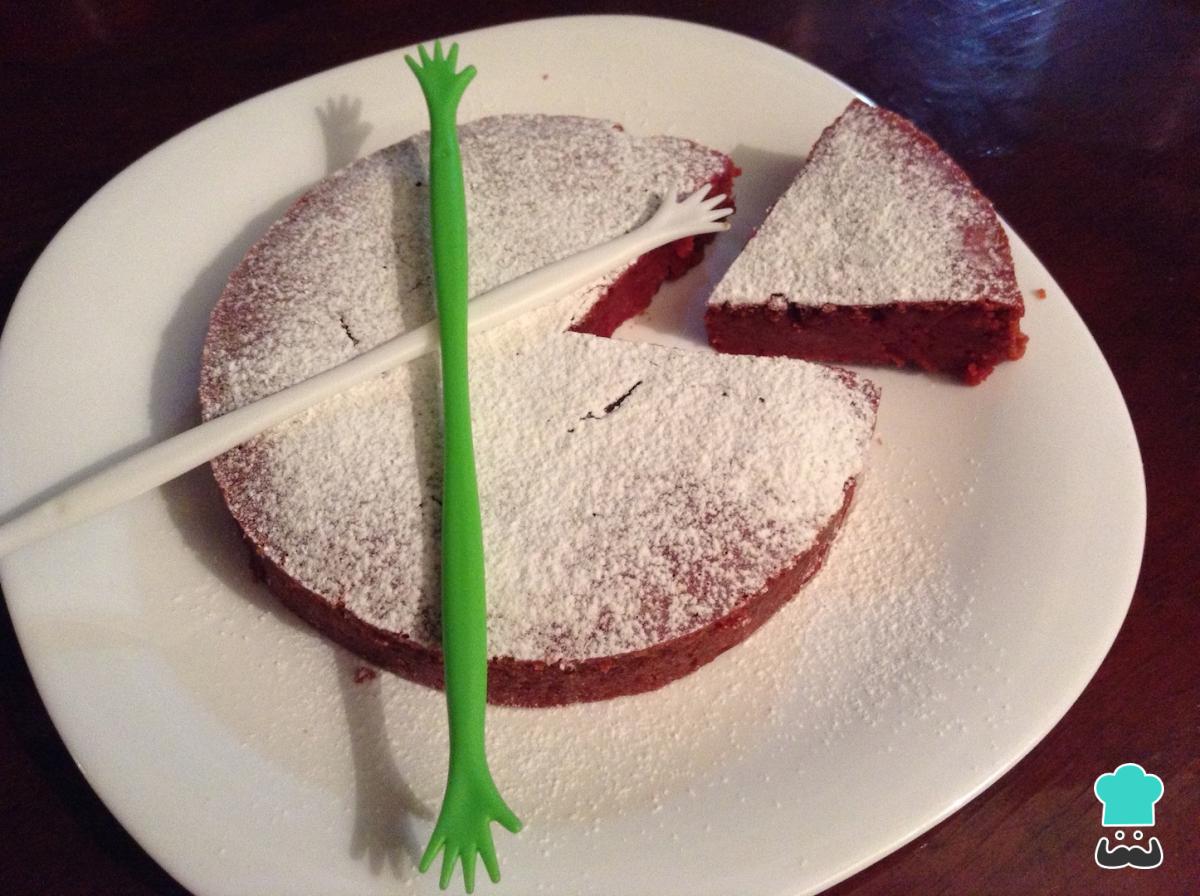 Receta de Torta de remolacha y chocolate