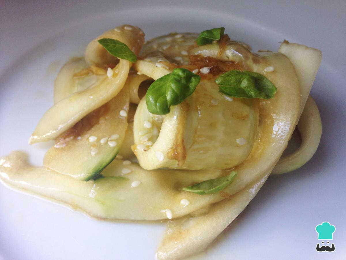 Receta de Ensalada de pepino japonesa