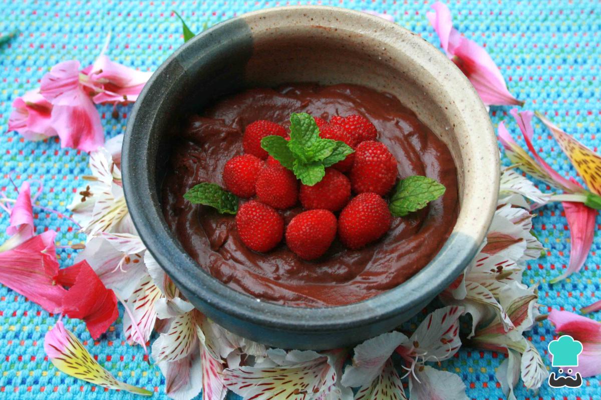 Receta de Mousse de aguacate con chocolate