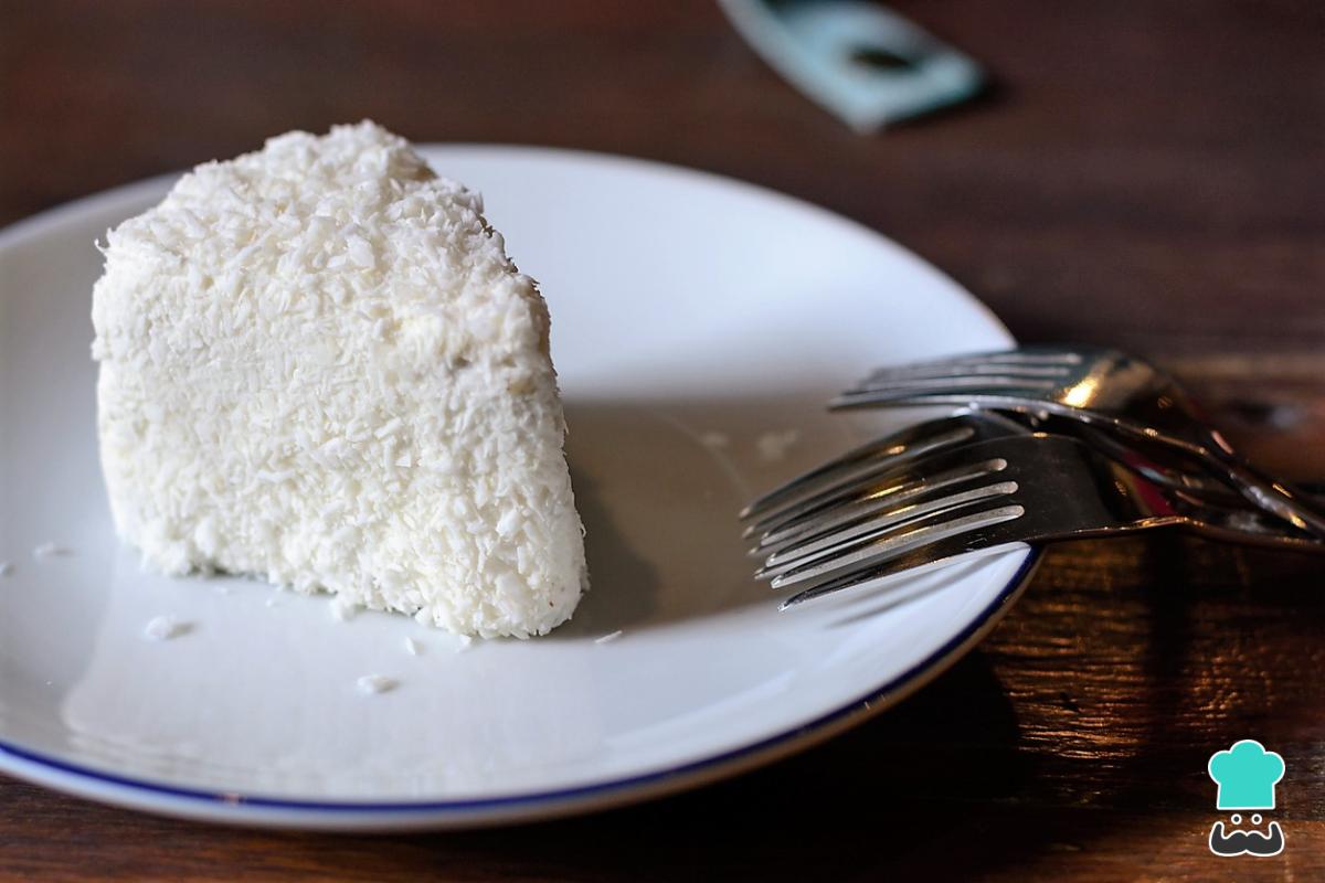 Receta de Postre de coco sin horno