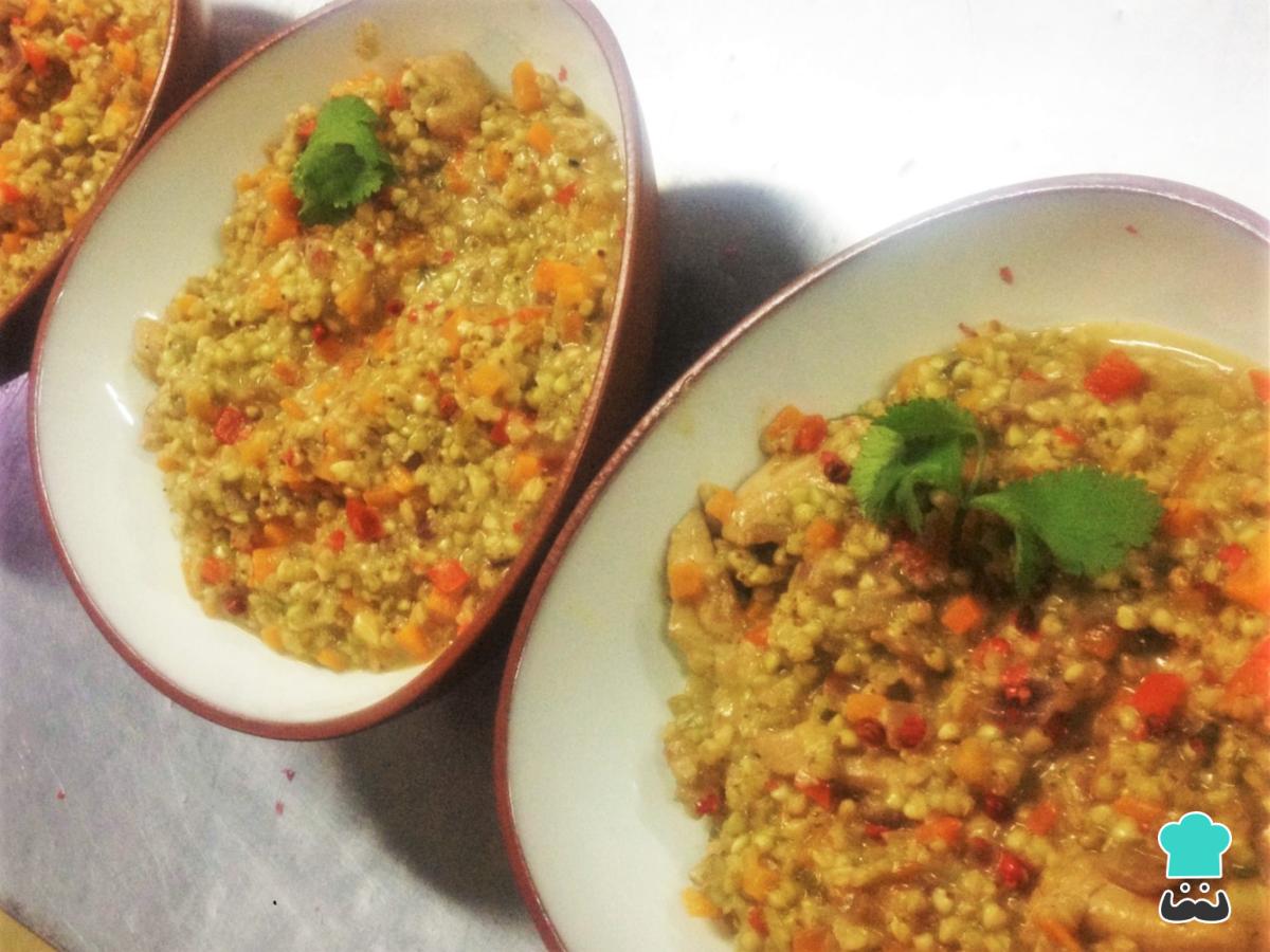 Receta de Risotto de trigo sarraceno