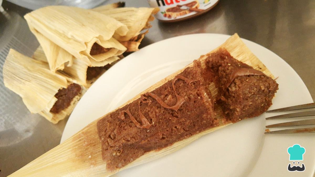 Receta de Tamales de Nutella