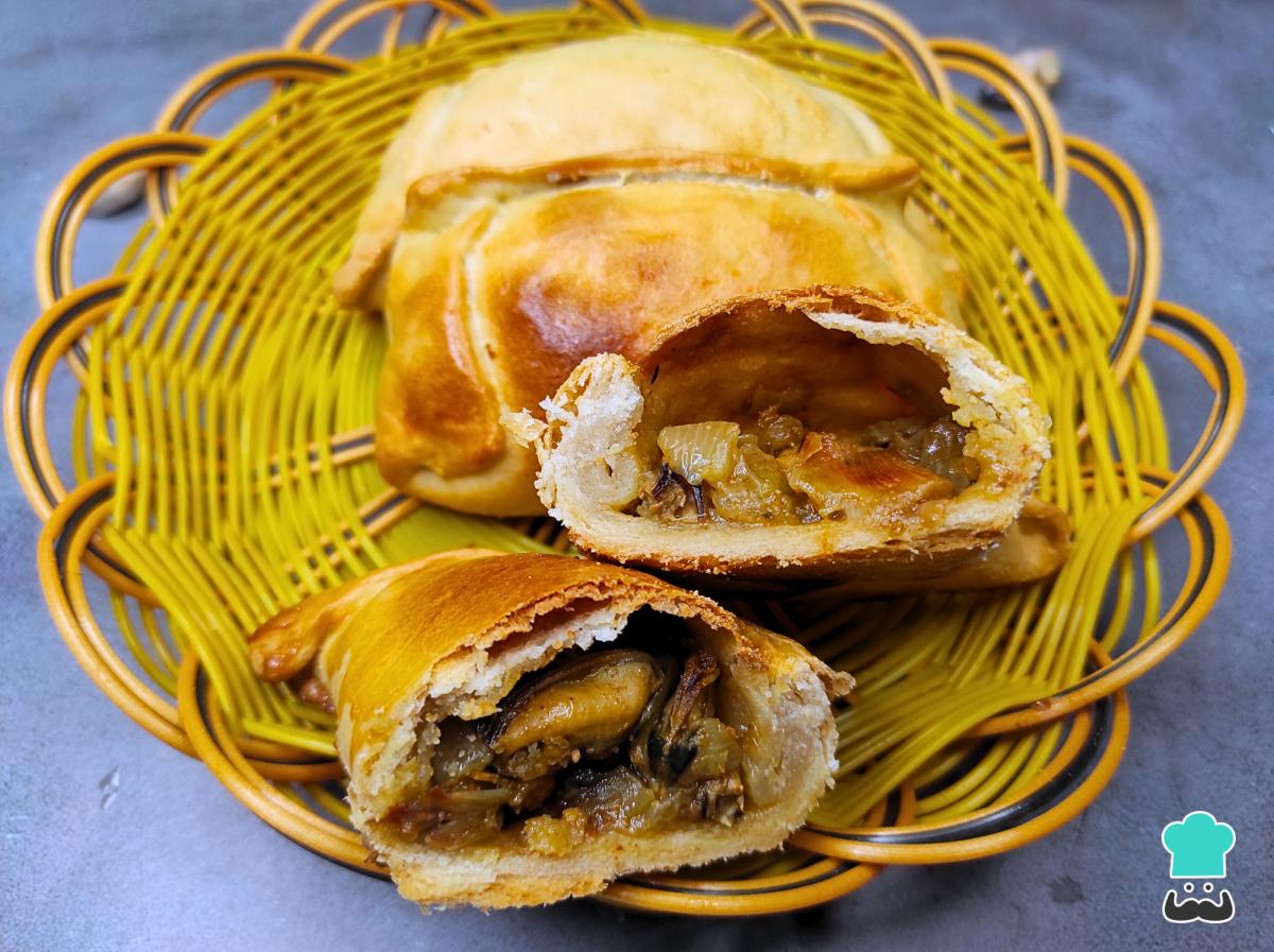 Receta de Empanadas de mariscos al horno