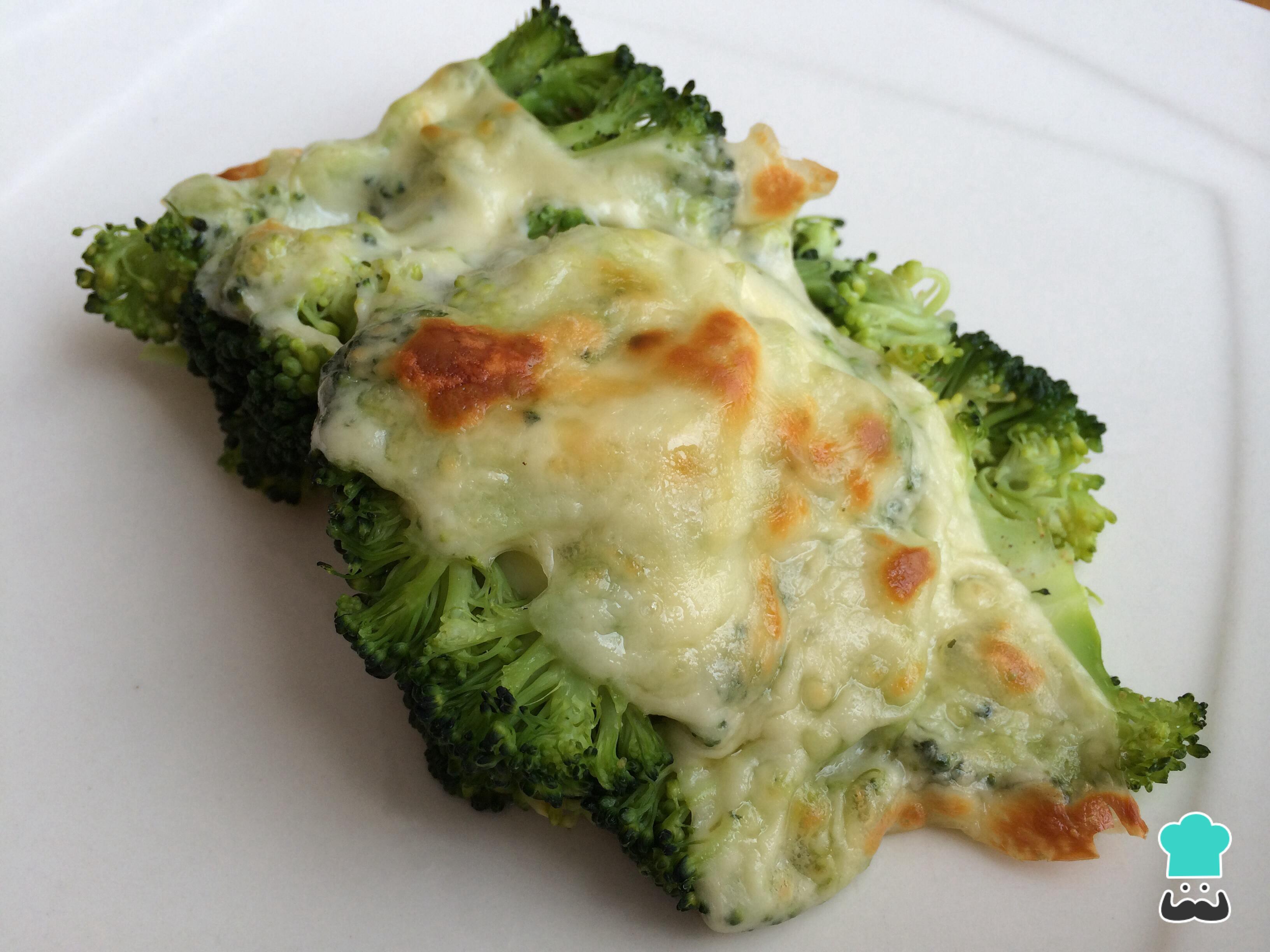 Brócoli Gratinado Light - Fácil