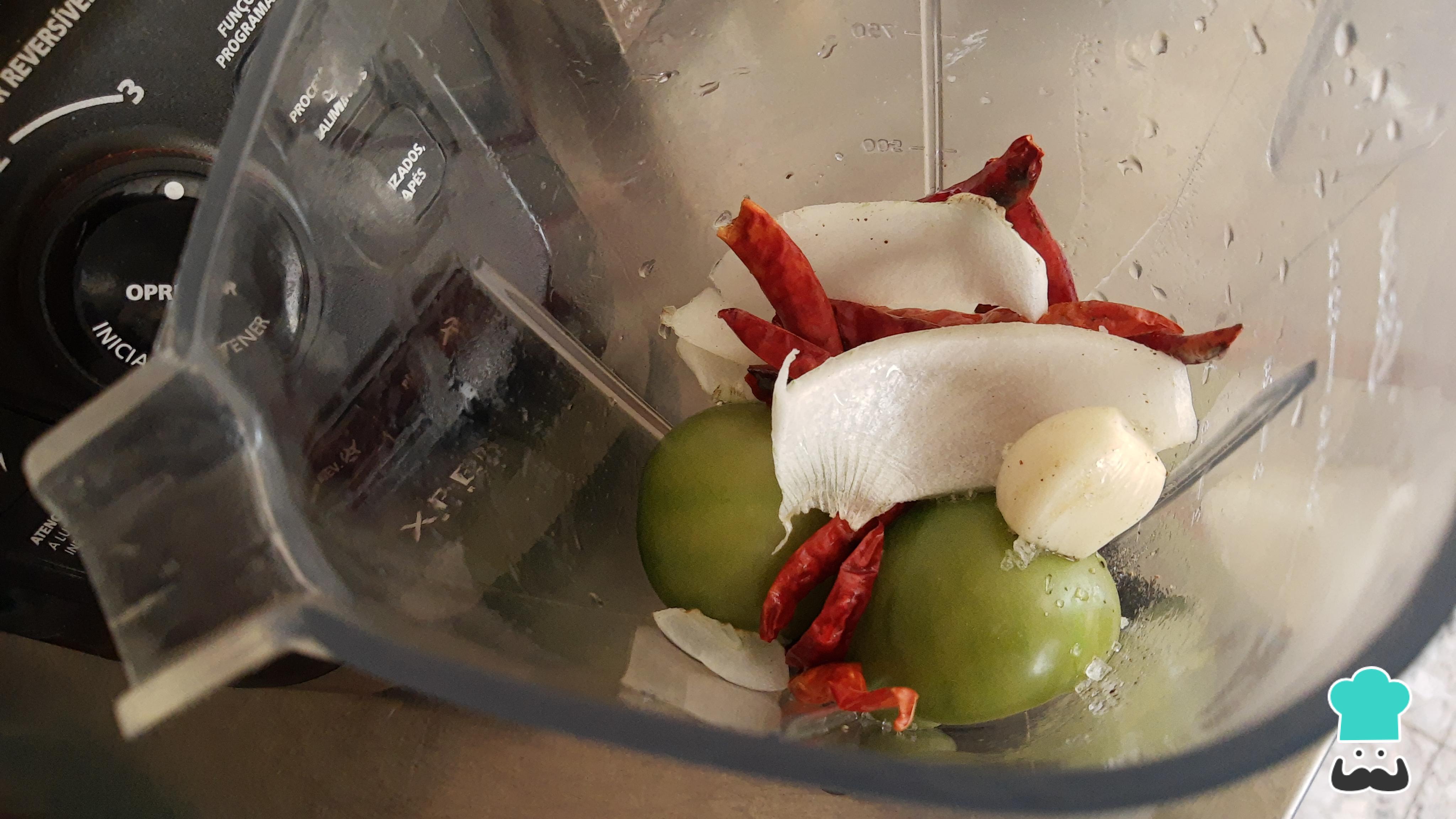 Salsa para tacos dorados Receta FÁCIL y RÁPIDA