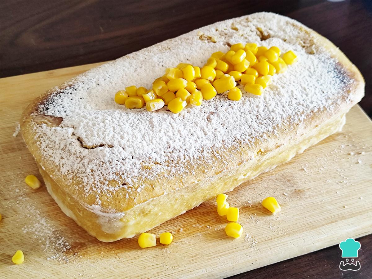 Receta de Pan de elote de lata