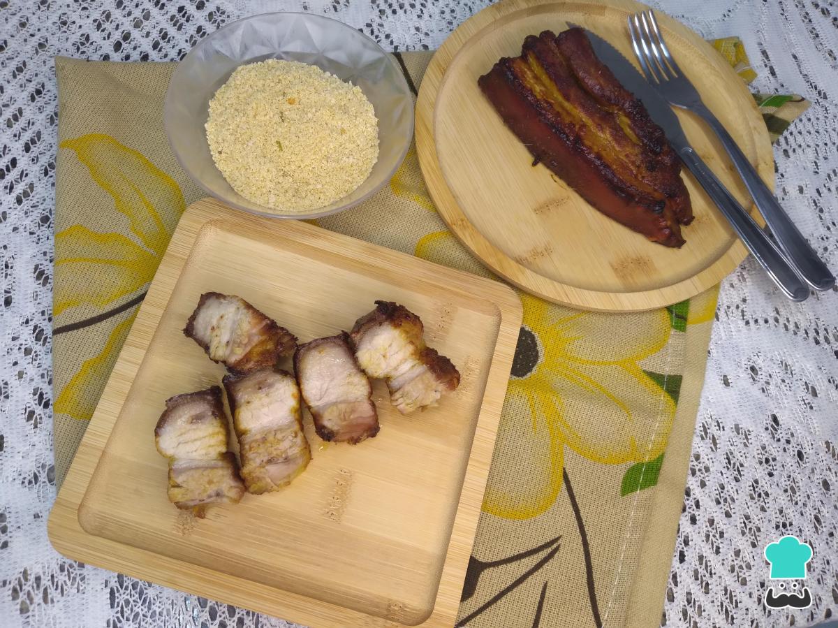 Receta de Panceta en freidora de aire