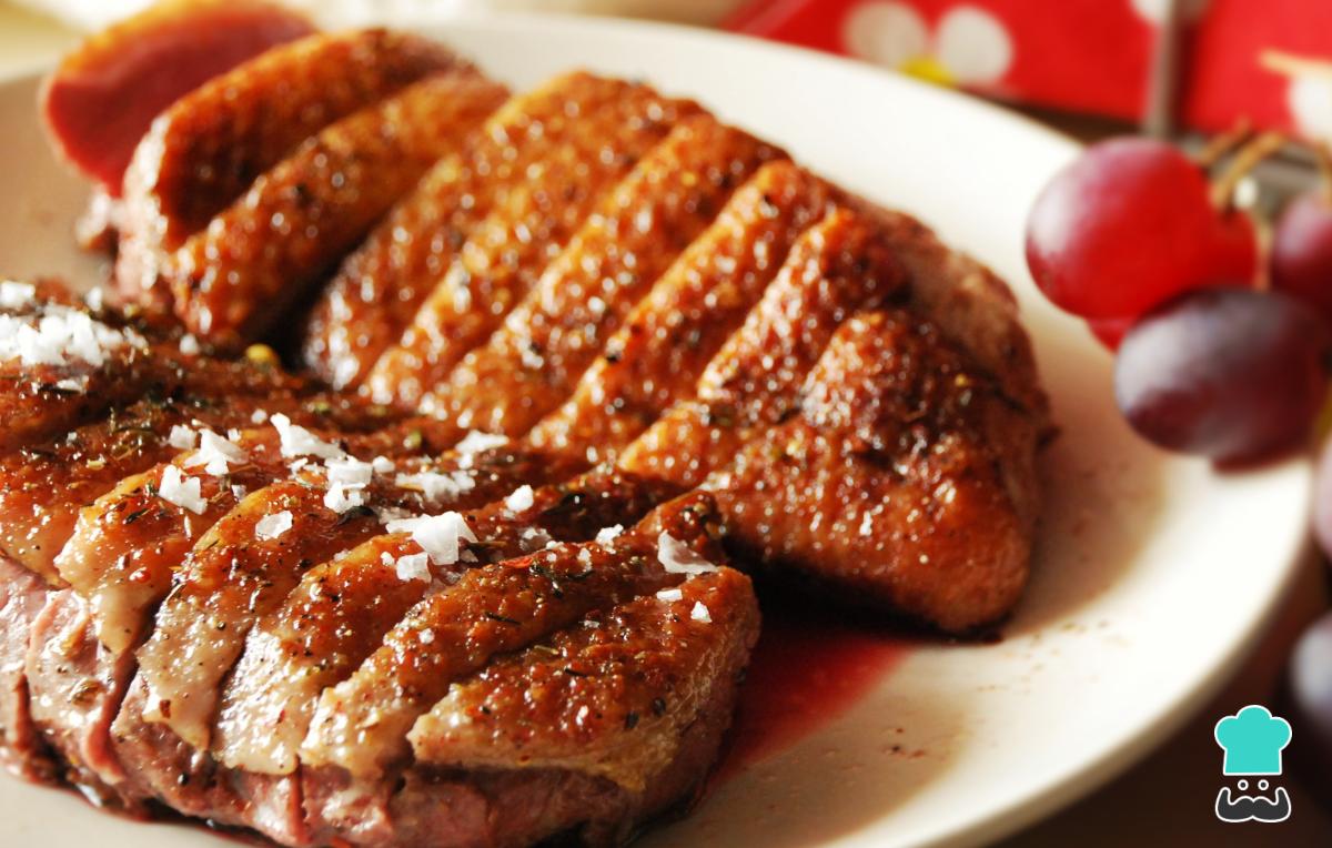 Receta de Magret de pato al horno
