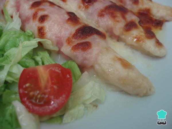 Receta de Esparragos rellenos