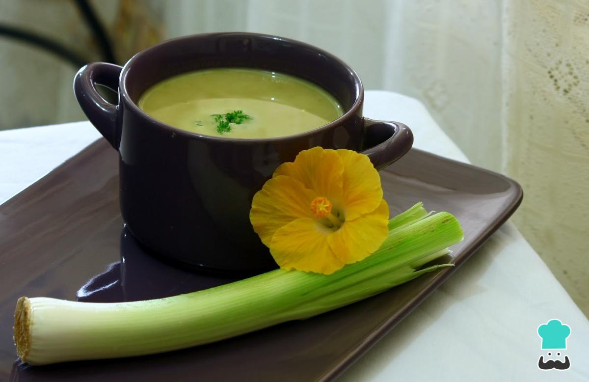 Receta de Crema de ajoporro