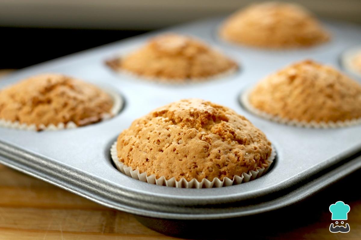 Receta de Magdalenas de chocolate blanco
