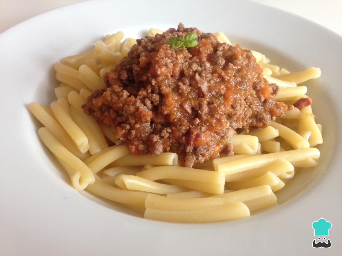 Receta de Salsa ragú para pasta