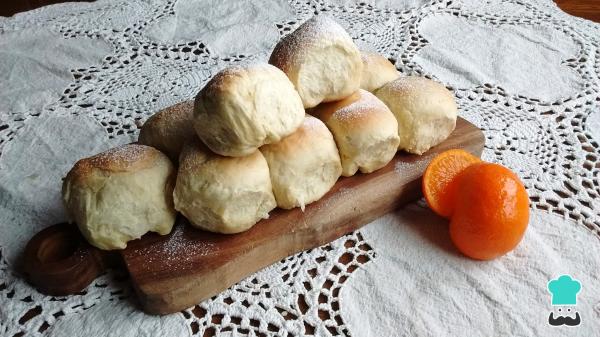 Receta de Pan de naranja con levadura