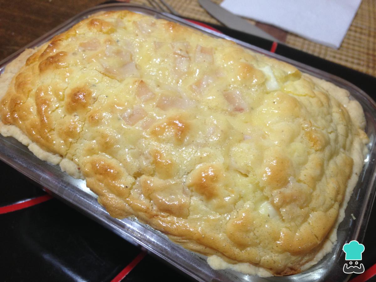 Receta de Quiche de jamón y queso