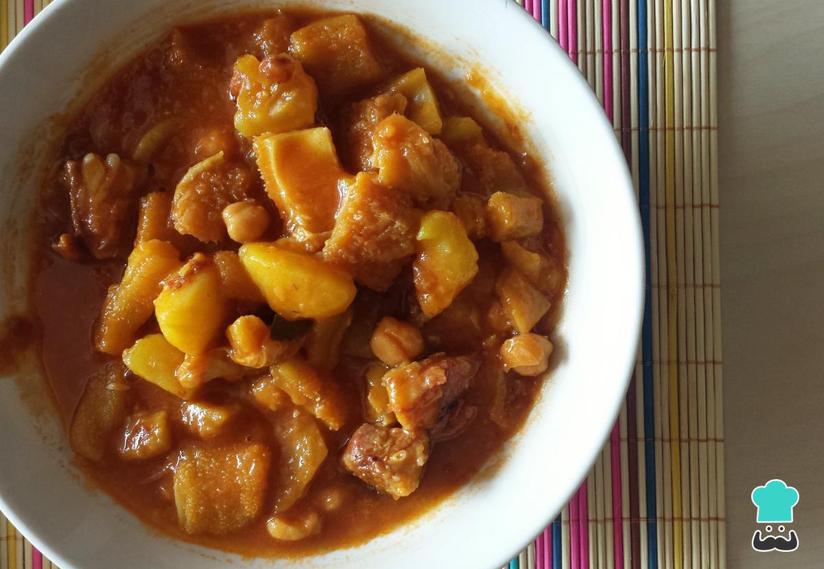 Receta de Callos con garbanzos
