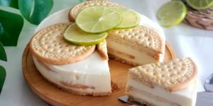 Receta de Tarta fría de limón y galletas sin horno: un postre cremoso, fácil y perfecto para el verano