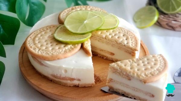 Receta de Tarta fría de limón y galletas sin horno: un postre cremoso, fácil y perfecto para el verano