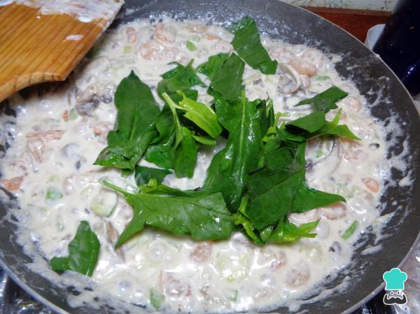 Receta de Lasaña de camarones y verduras - Paso 5