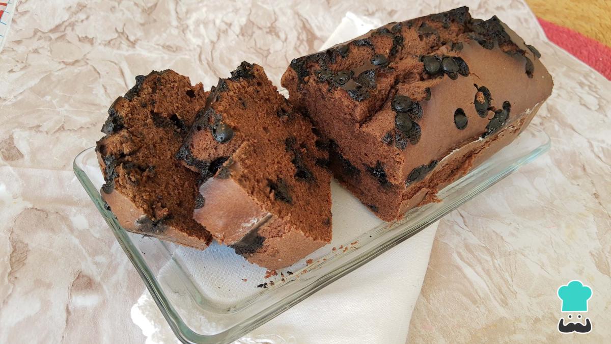 Receta de Panqué de chocolate