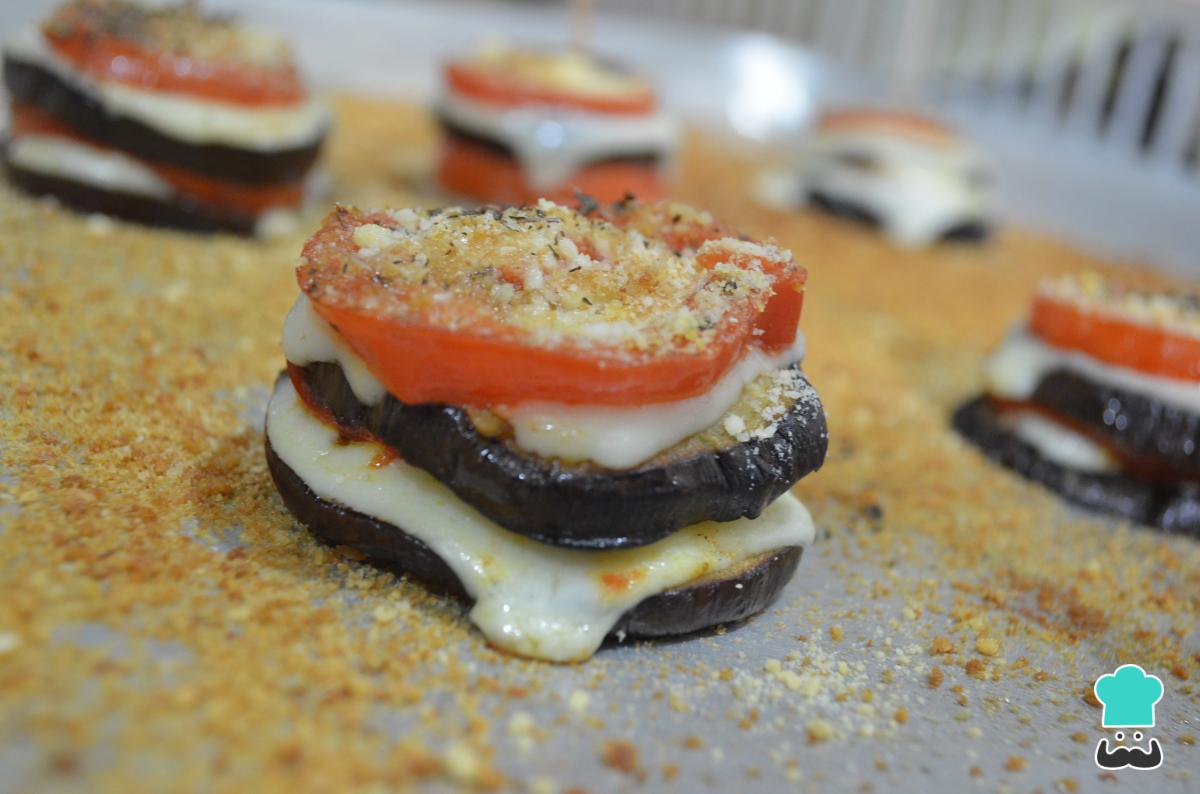 Receta de Berenjenas al horno con tomate