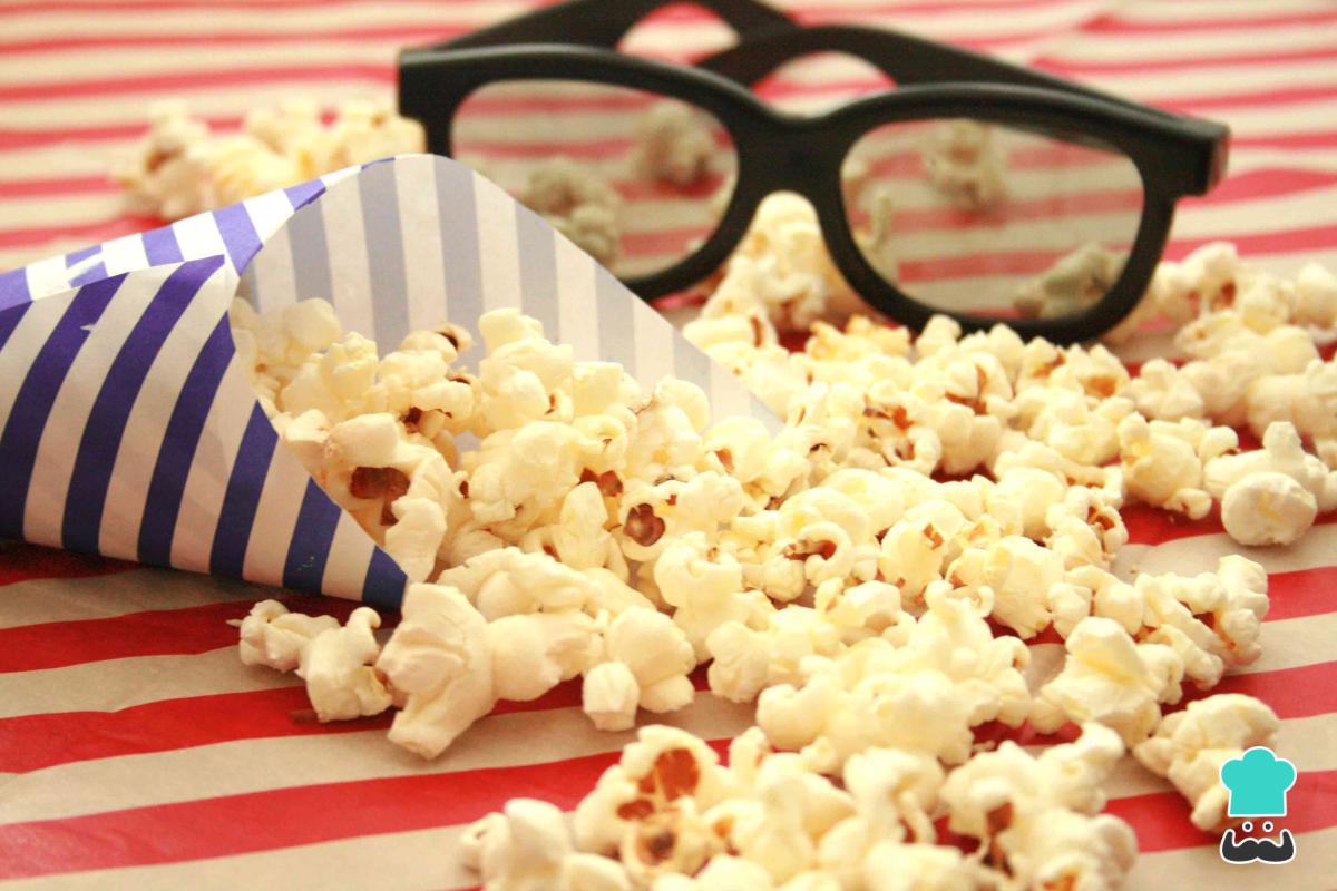 Receta de Palomitas en sartén