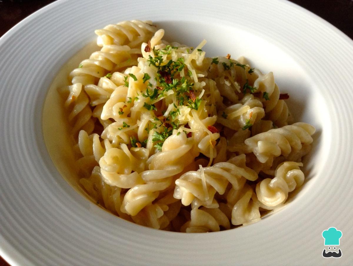 Receta de Fusilli al peperoncino