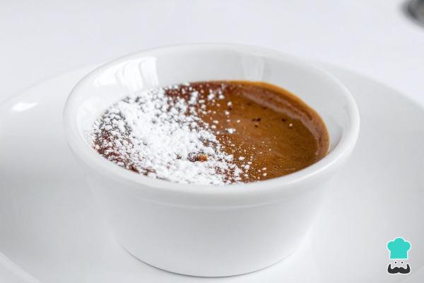 Postres con castañas - Natillas de turrón y castañas