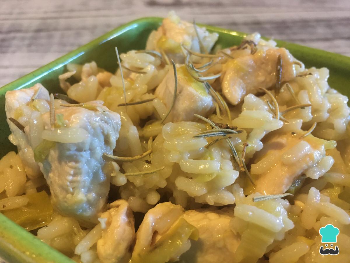 Receta de Cazuela de arroz con pollo