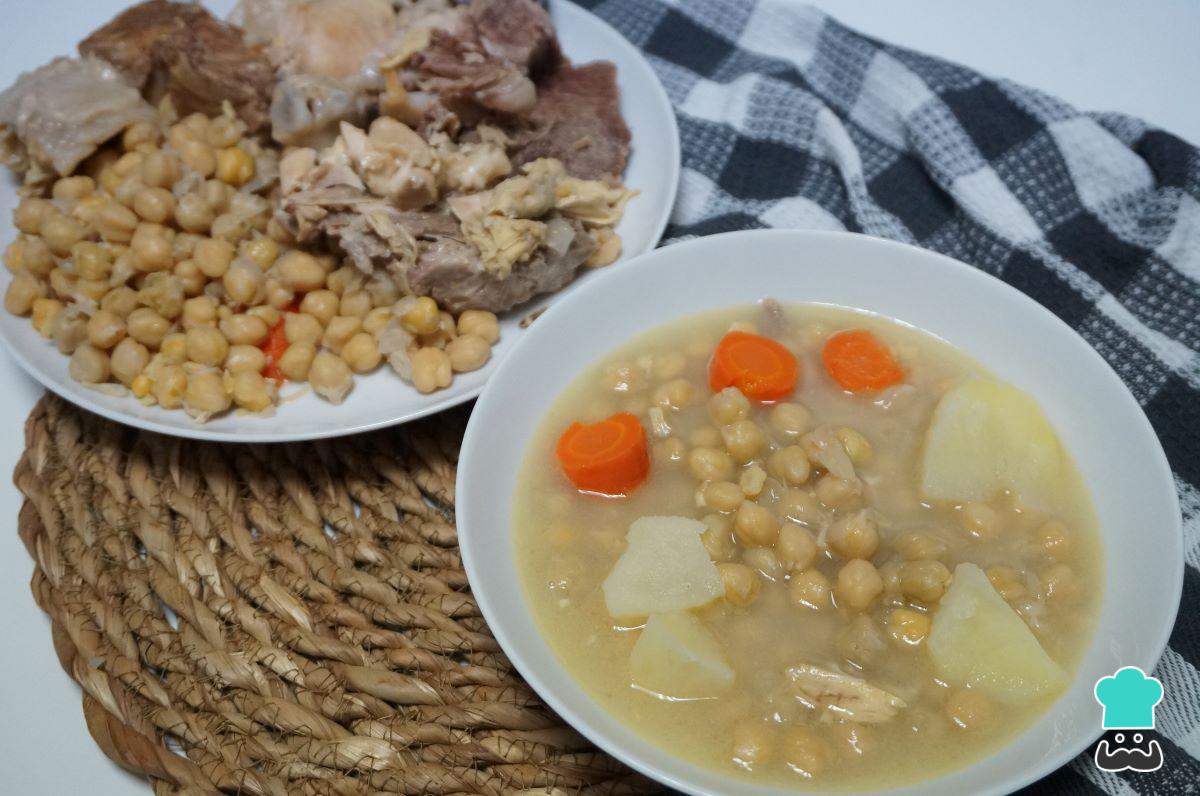 Receta de Cocido sin olla express