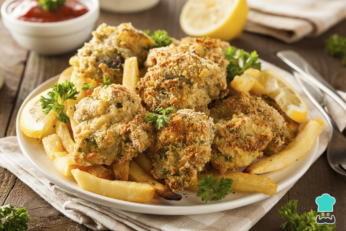 Receta de Ostiones a la parmesana