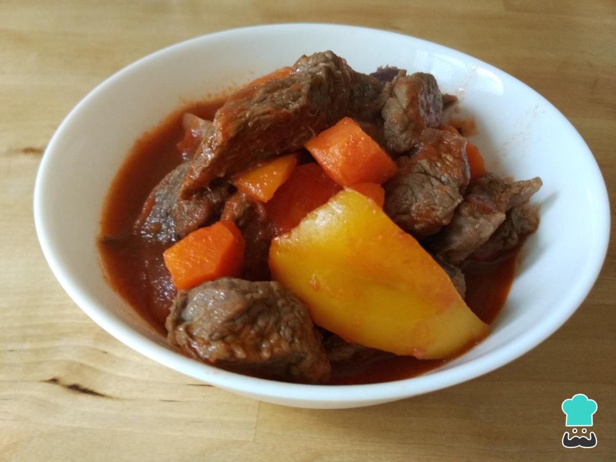 Receta de Ternera a la jardinera para niños