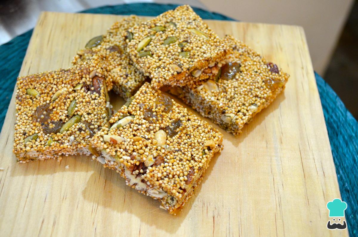 Receta de Alegrías de amaranto