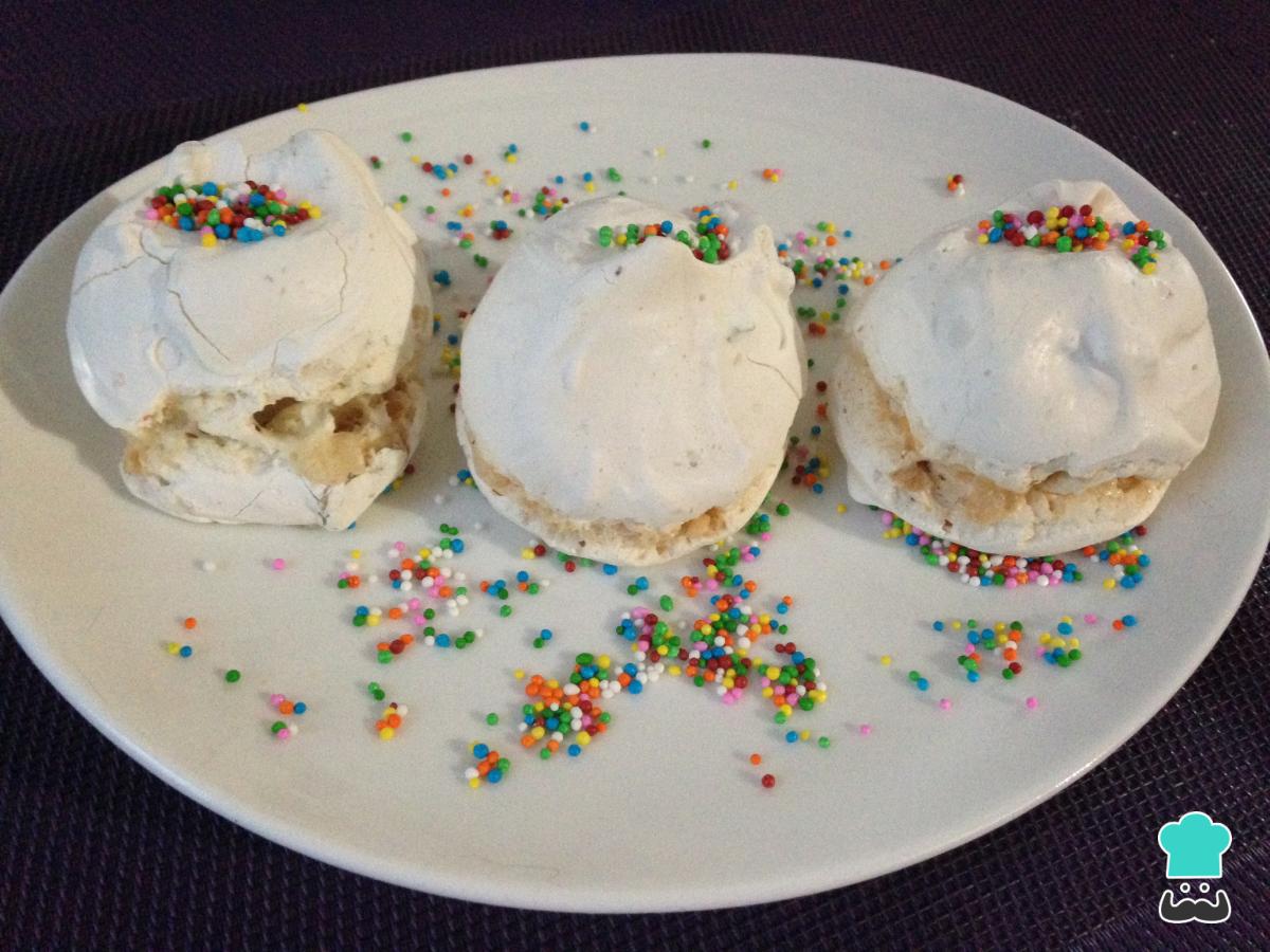 Receta de Merengue almendrado