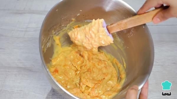 Receta de Tarta de zanahoria sin horno: el carrot cake más fácil y delicioso hecho en sartén - Paso 6