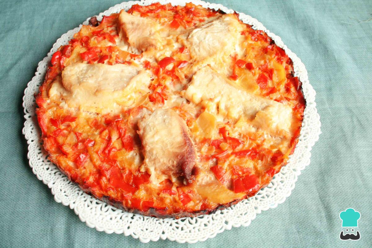 Receta de Tortilla de pescado al horno
