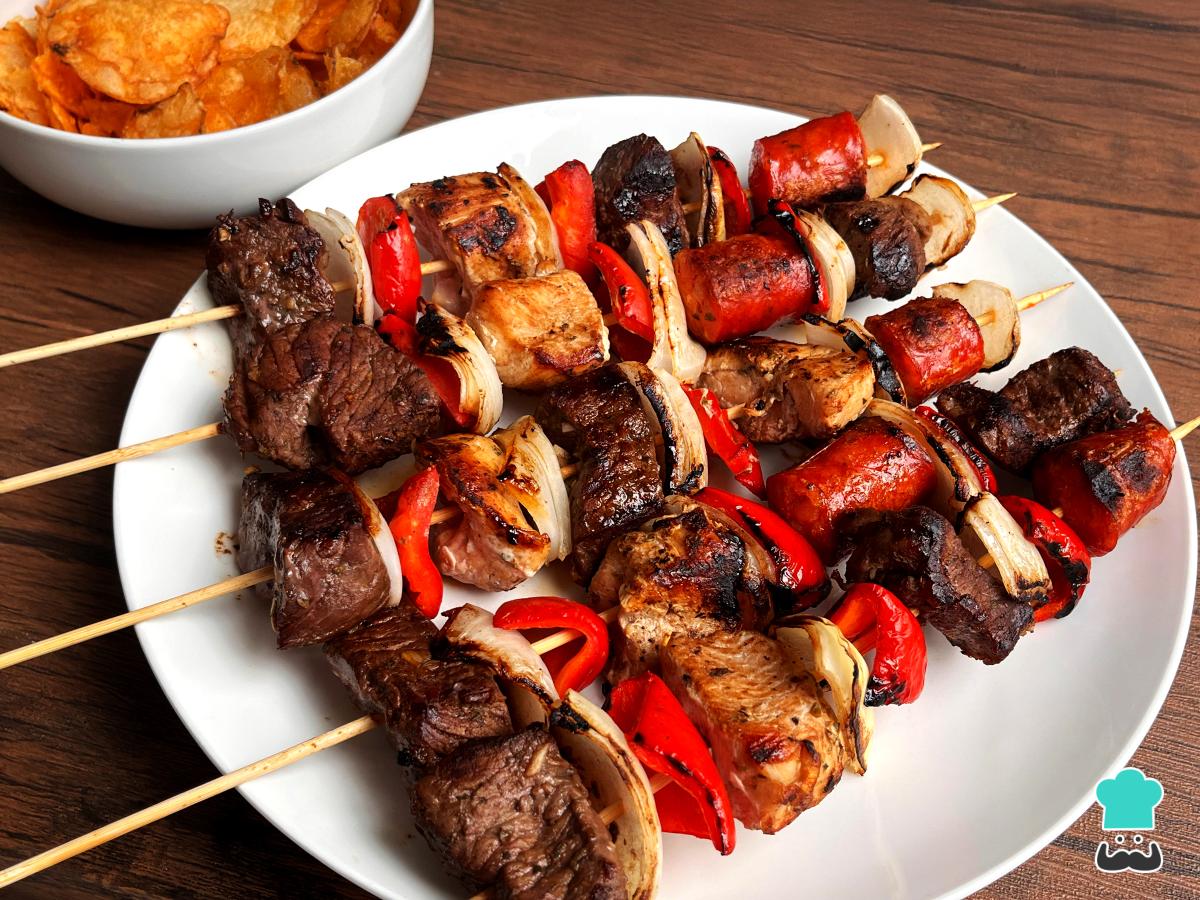 Receta de Anticucho chileno