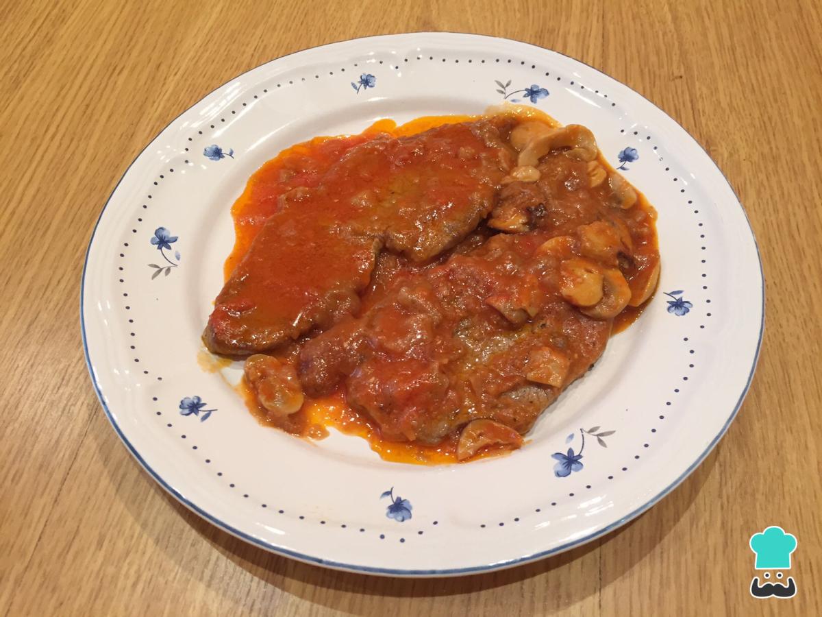 Receta de Fricandó de ternera con setas