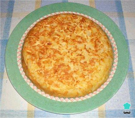Receta de Tortilla de patatas jugosa