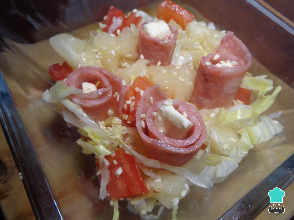 Receta de Ensalada del bosque