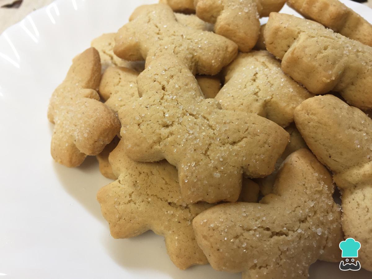 Receta de Galletas de mantequilla y canela paso a paso